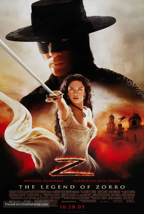 The Legend of Zorro A2 Movie Poster-Pixel Demon