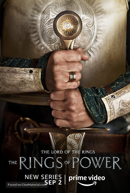 The Lord of the Rings: The Rings of Power TV Series Poster A2 Size Version 3