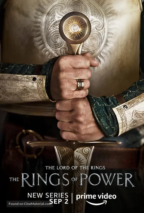 The Lord of the Rings: The Rings of Power TV Series Poster A2 Size Version 3