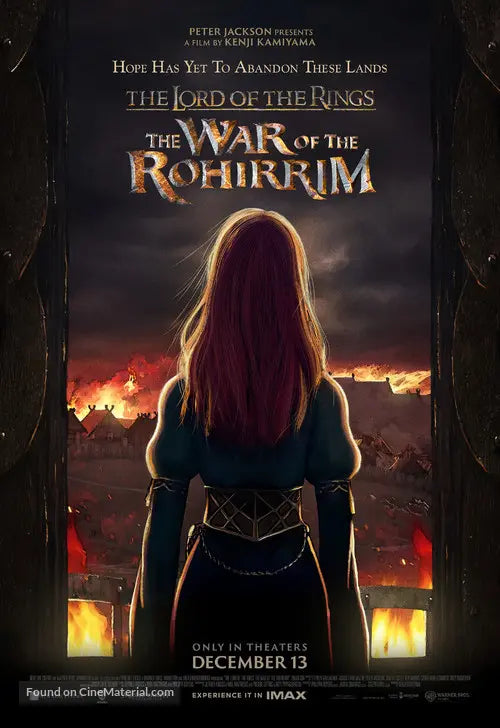 The Lord of the Rings: The War of the Rohirrim Movie Poster A2 Size Version 3