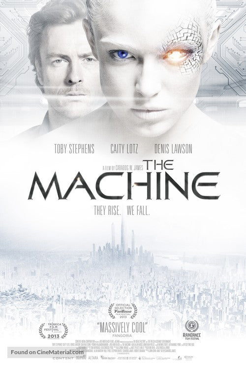 Pixel Demon The Machine Movie Poster A2 Size
