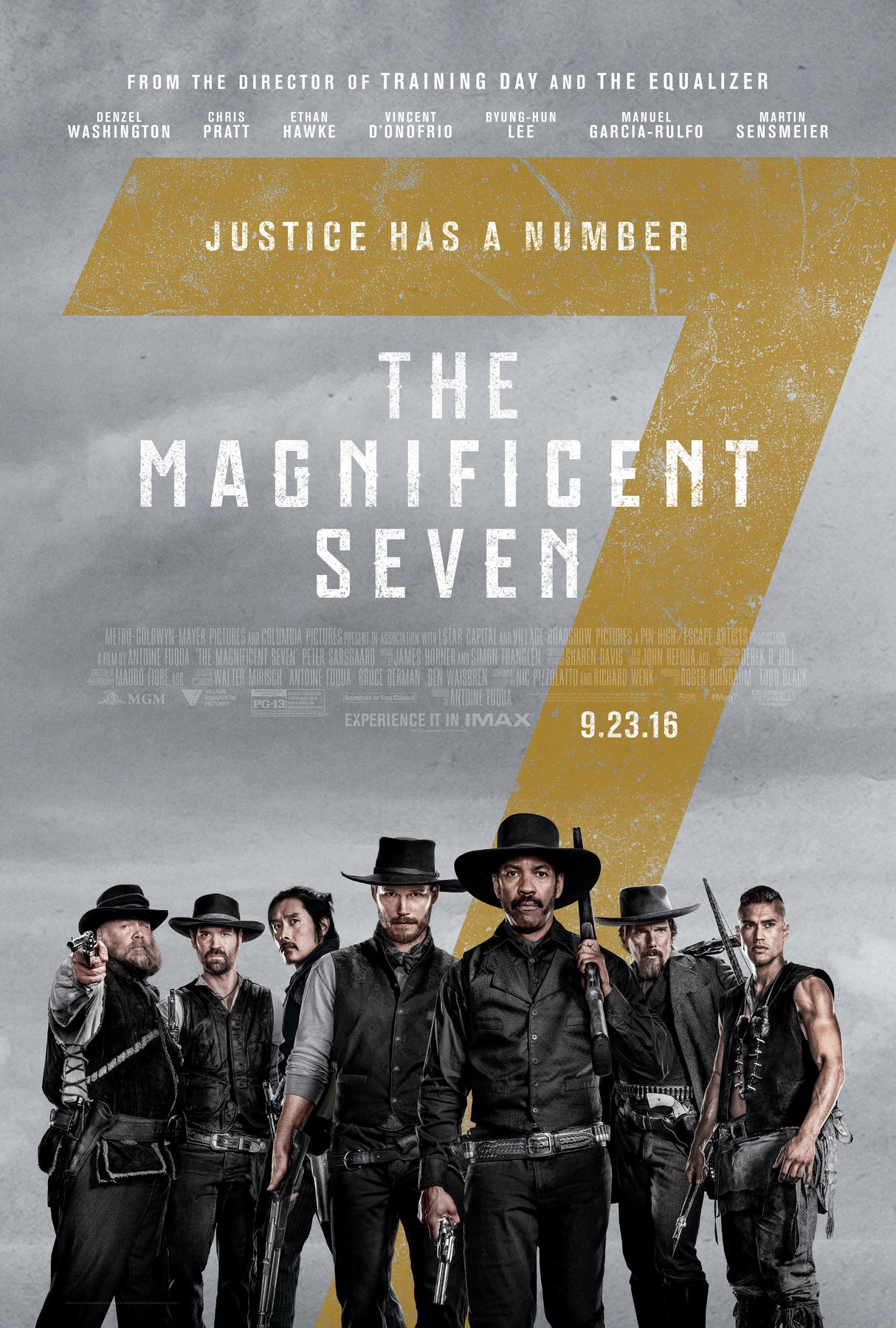 The Magnificent Seven A2 Size Movie Poster-Pixel Demon