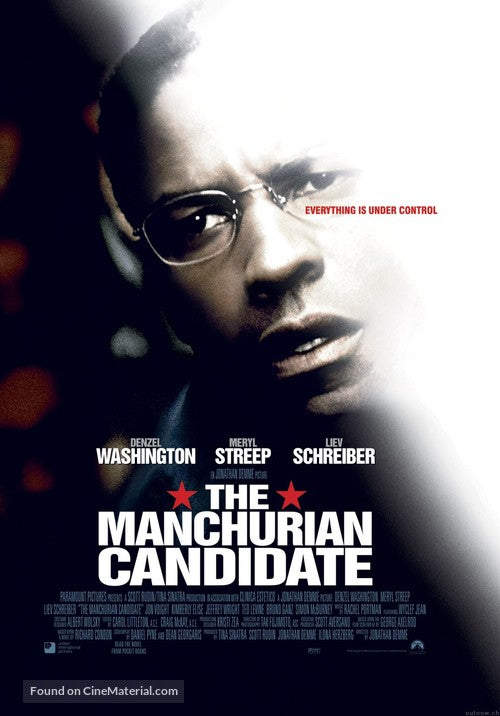 Pixel Demon The Manchurian Candidate Movie Poster A2 Size