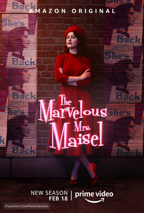 The Marvelous Mrs Maisel TV Series Poster A2 Size Version 1