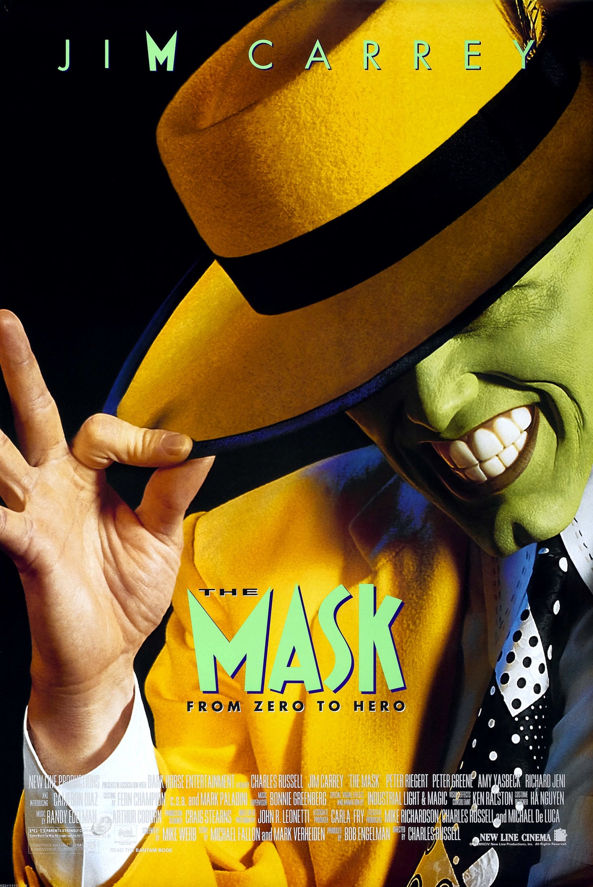 The Mask A2 Size Movie Poster-Pixel Demon
