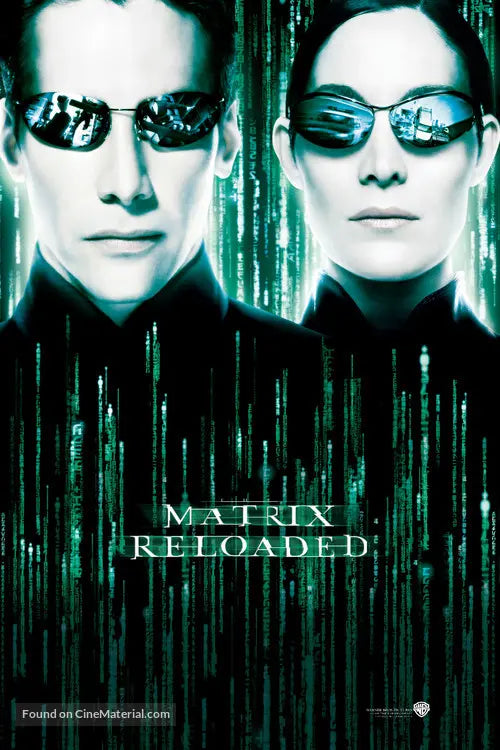 The Matrix Reloaded A2 Movie Poster-Pixel Demon