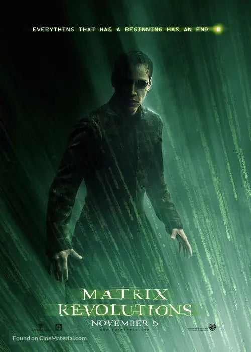 The Matrix Revolutions A2 Movie Poster-Pixel Demon