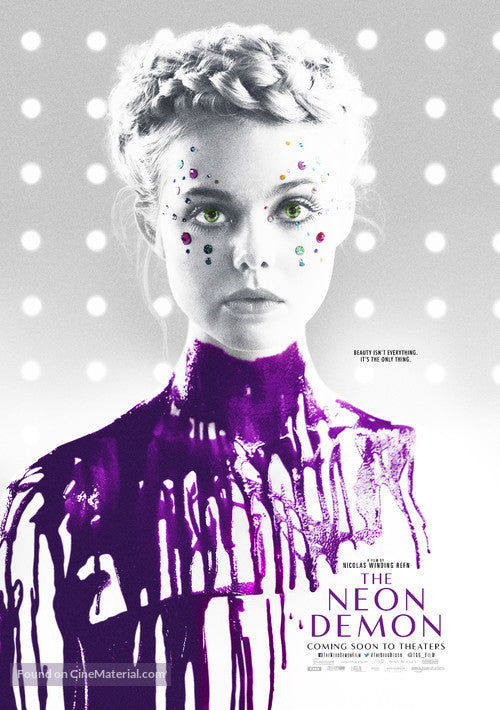 Pixel Demon The Neon Demon Movie Poster A2 Size