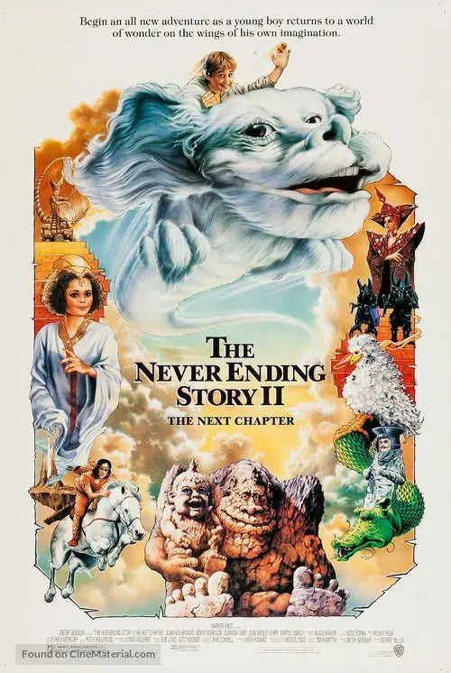The NeverEnding Story II: The Next Chapter A2 Movie Poster-Pixel Demon