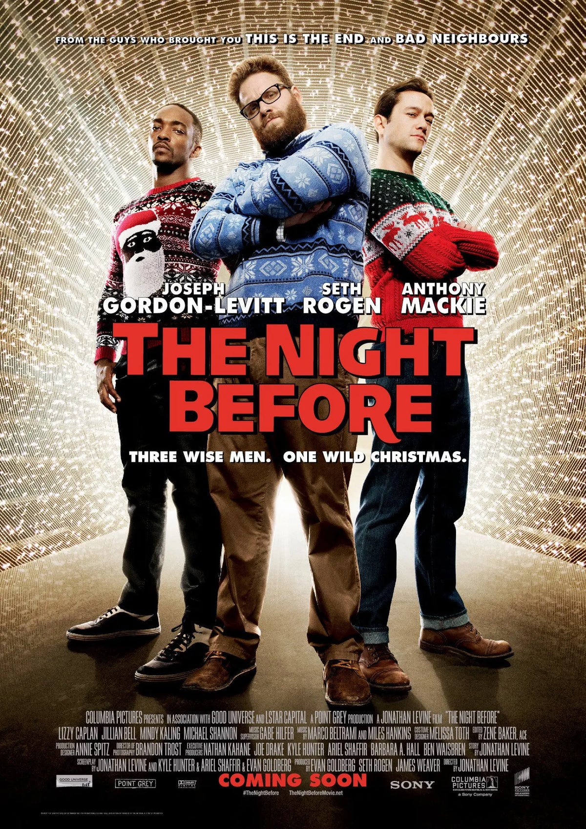 The Night Before A2 Size Movie Poster-Pixel Demon