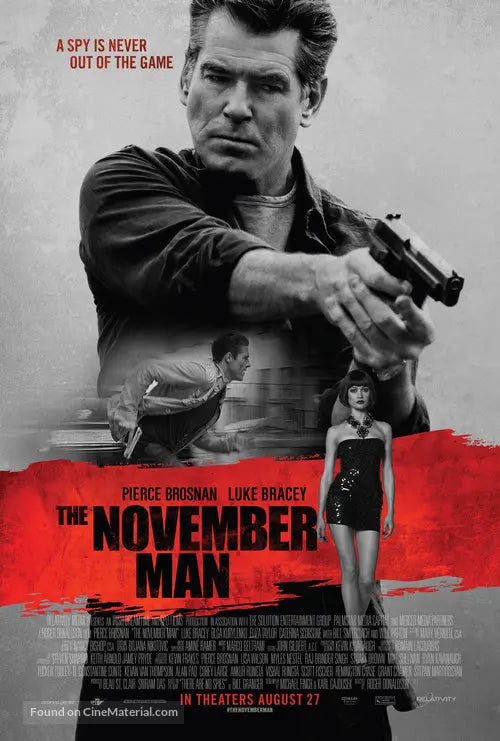 The November Man Cinema Movie Poster A2 Size