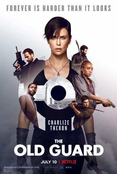 The Old Guard Cinema Movie Poster A2 Size