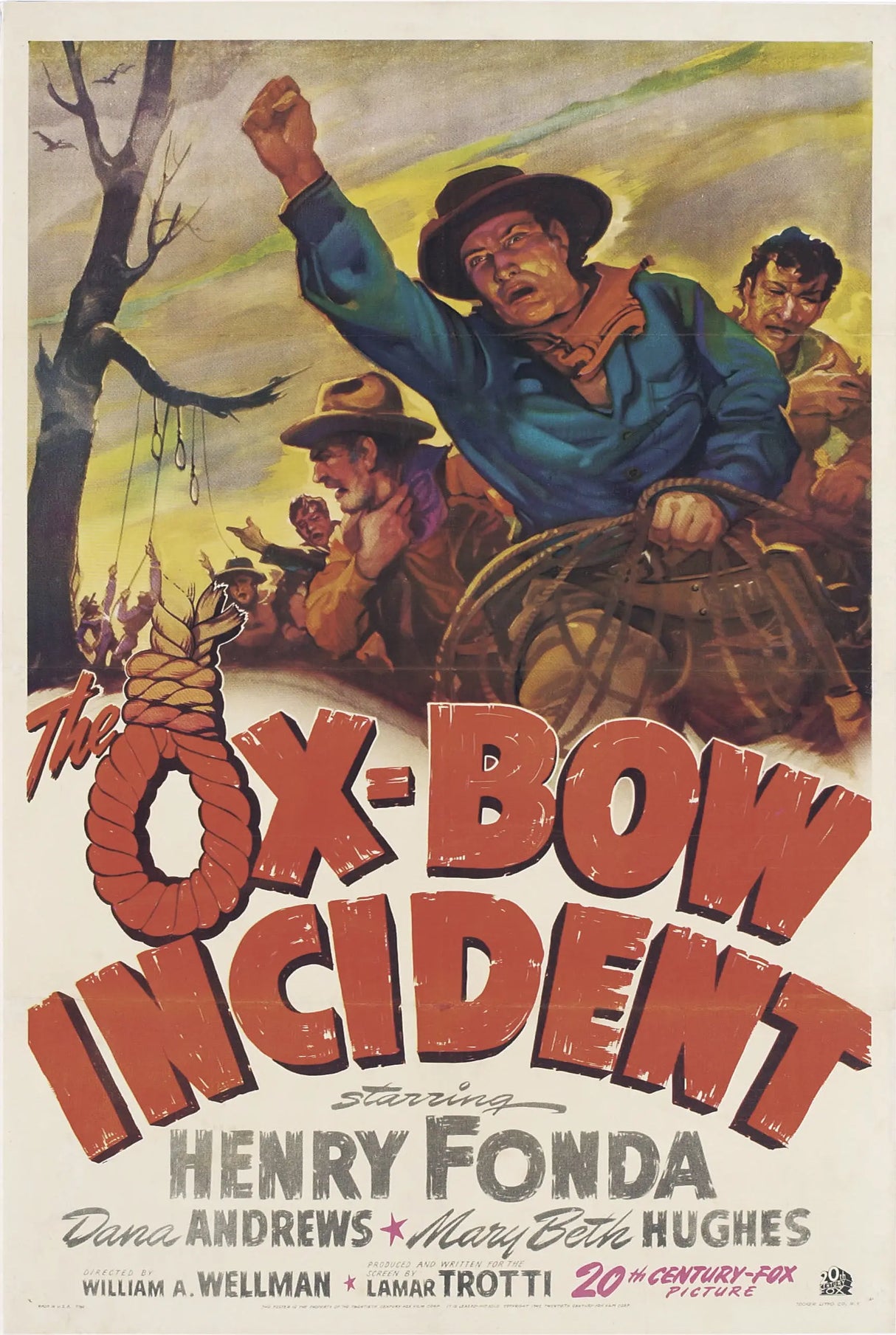 The Ox-Bow Incident A2 Size Movie Poster-Pixel Demon