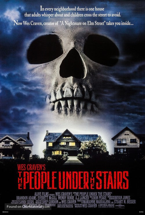 The People Under the Stairs Cinema Movie Poster A2 Size