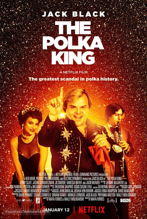 Pixel Demon The Polka King Movie Poster A2 Size