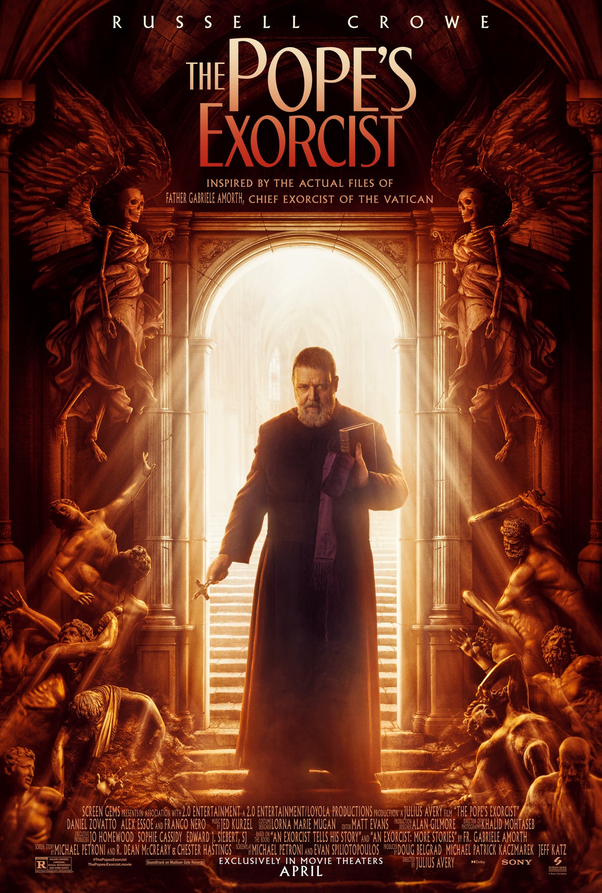 The Pope's Exorcist A2 Size Movie Poster-Pixel Demon