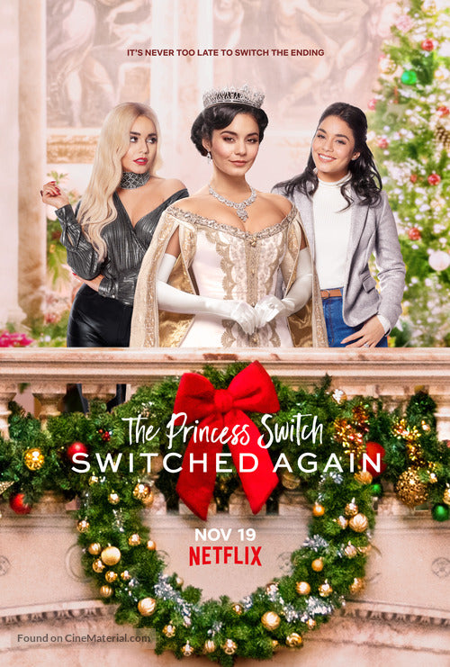 Pixel Demon The Princess Switch: Switched Again Movie Poster A2 Size