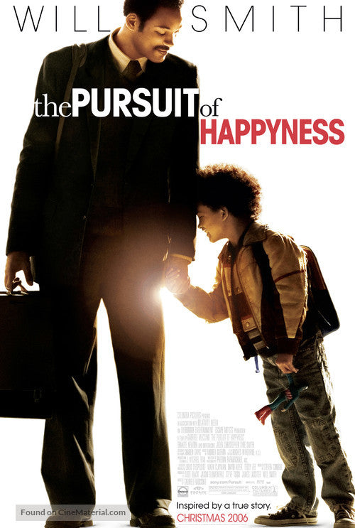 The Pursuit of Happyness A2 Movie Poster-Pixel Demon