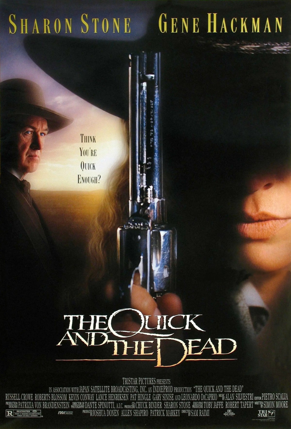 The Quick And The Dead A2 Size Movie Poster-Pixel Demon
