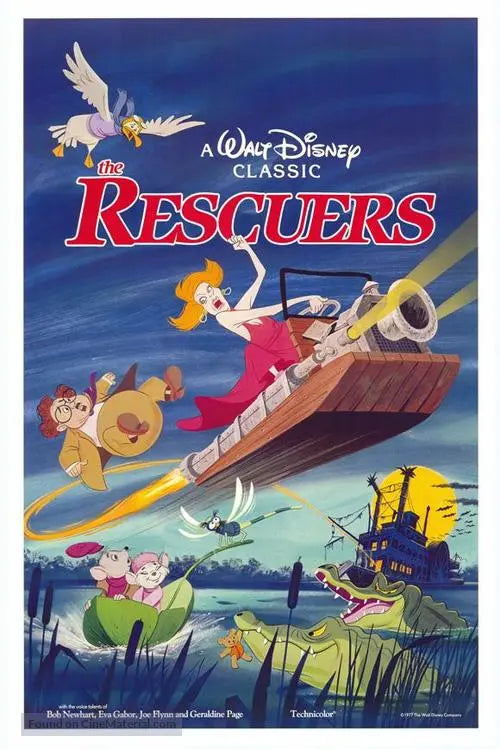 The Rescuers A2 Movie Poster-Pixel Demon