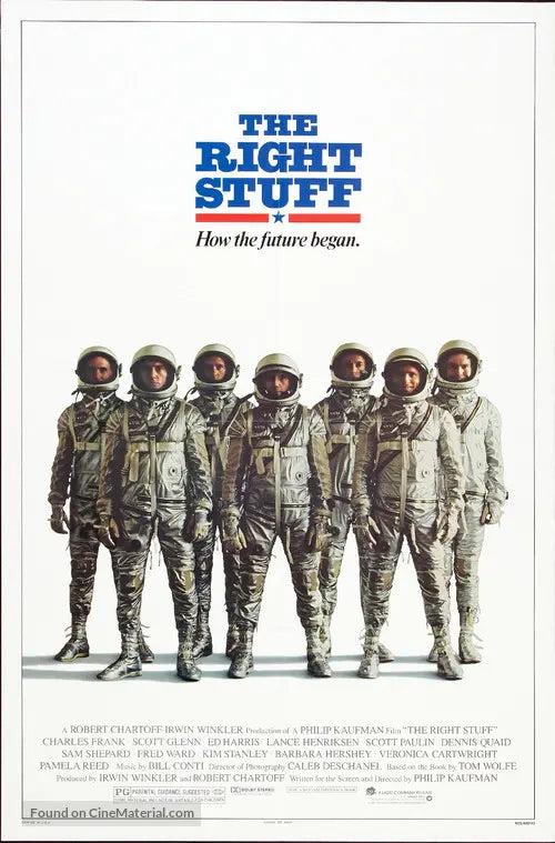 The Right Stuff A2 Movie Poster-Pixel Demon