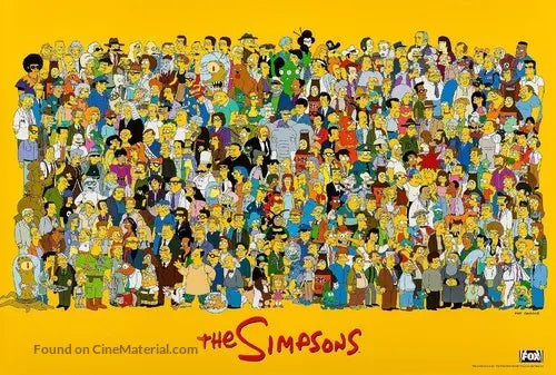 The Simpsons TV Series Poster A2 Size Version 9