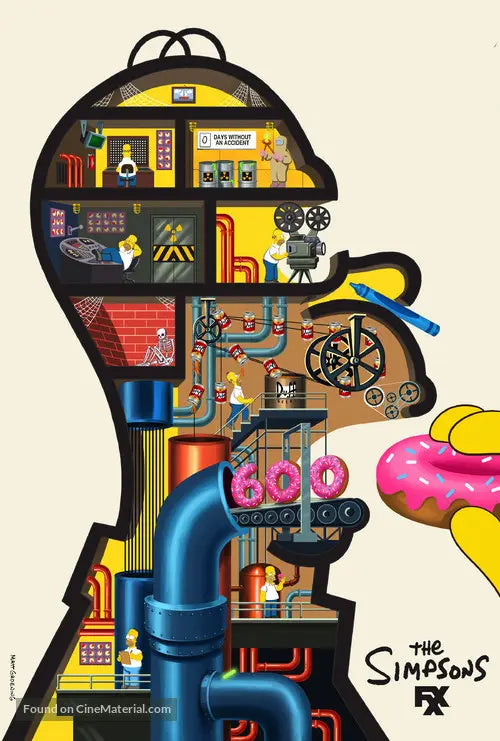 The Simpsons TV Series Poster A2 Size Version 8