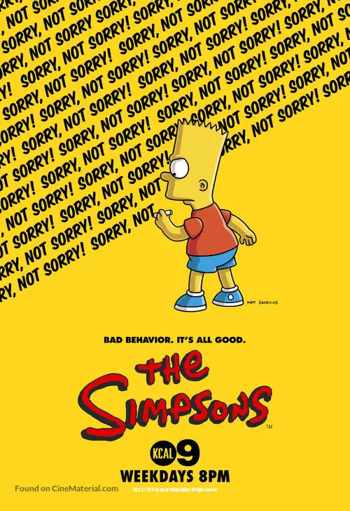 The Simpsons TV Series Poster A2 Size Version 7