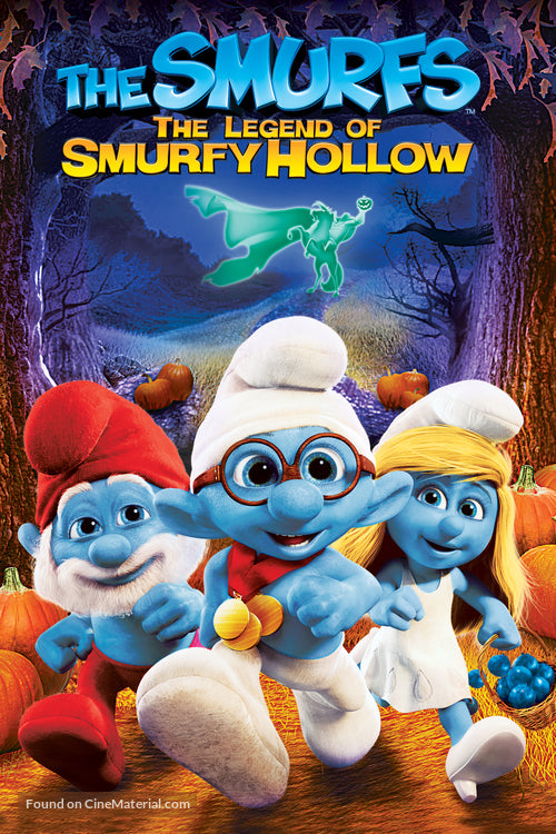 The Smurfs: The Legend of Smurfy Hollow Cinema Movie Poster A2 Size