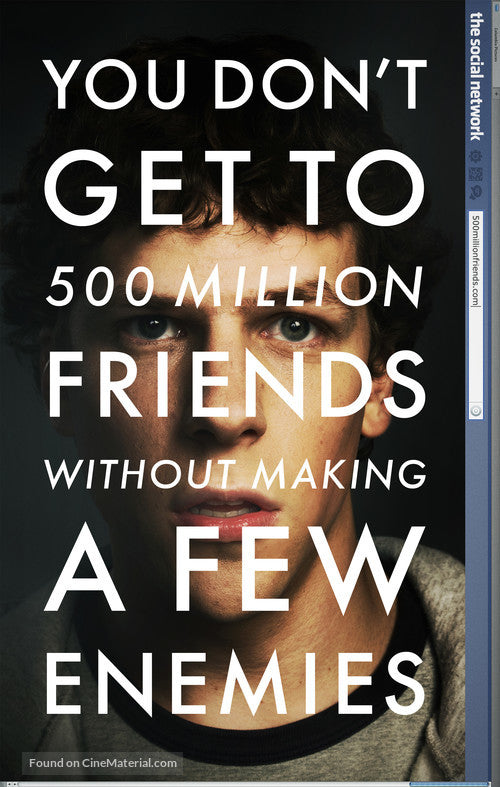 The Social Network A2 Movie Poster-Pixel Demon