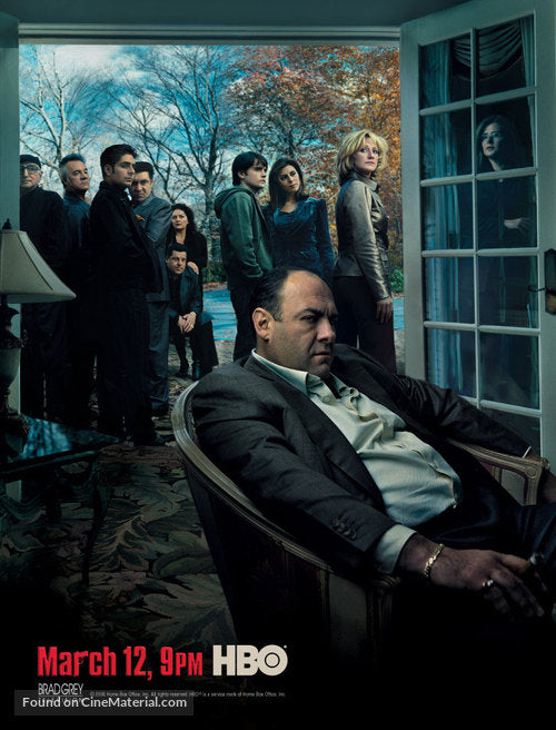 The Sopranos TV Series Poster A2 Size Version 1