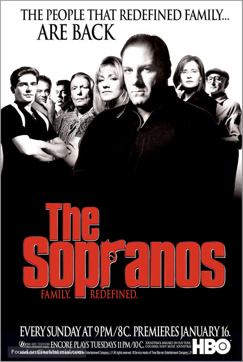 The Sopranos TV Series Poster A2 Size Version 7