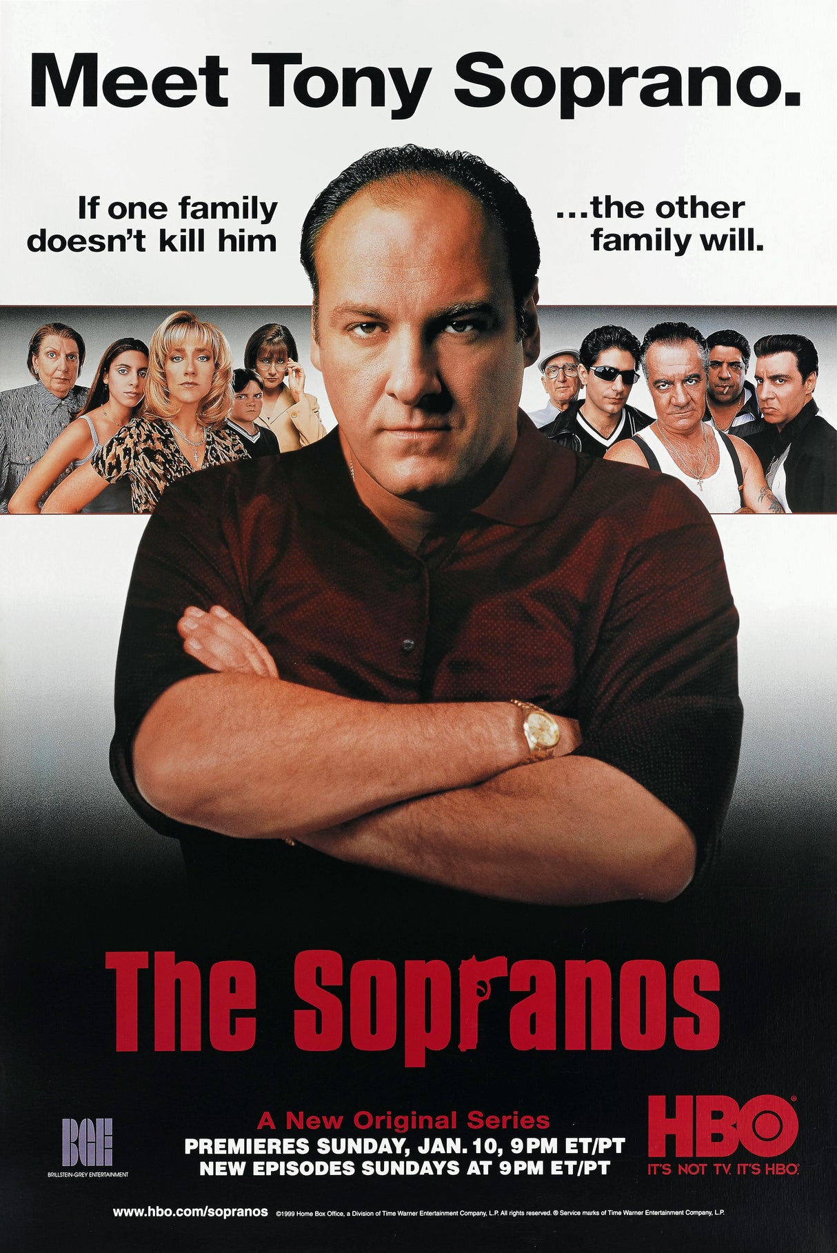 The Sopranos A2 Size Posters-Pixel Demon