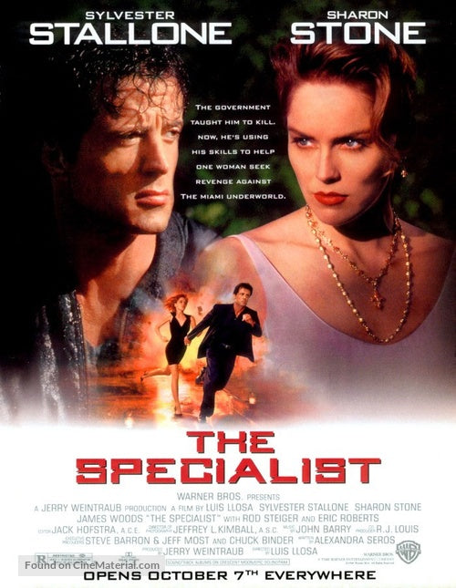 The Specialist A2 Movie Poster-Pixel Demon