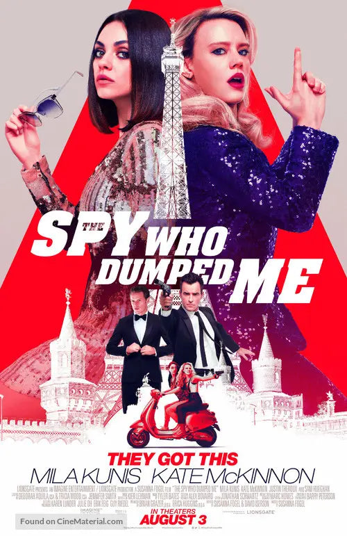 The Spy Who Dumped Me Cinema Movie Poster A2 Size