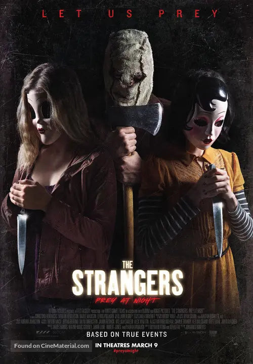 Pixel Demon The Strangers: Prey at Night Movie Poster A2 Size