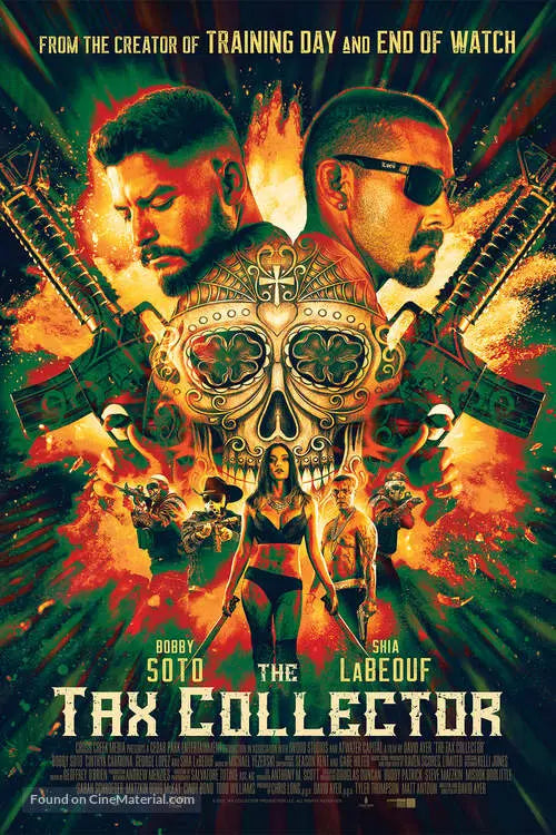 The Tax Collector Cinema Movie Poster A2 Size