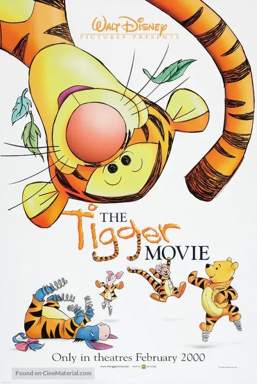 The Tigger Movie Cinema Movie Poster A2 Size