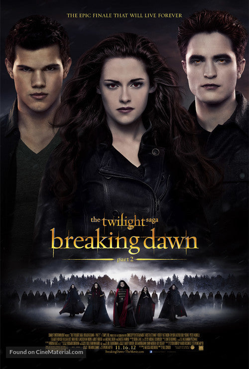 The Twilight Saga: Breaking Dawn - Part 2 A2 Movie Poster-Pixel Demon