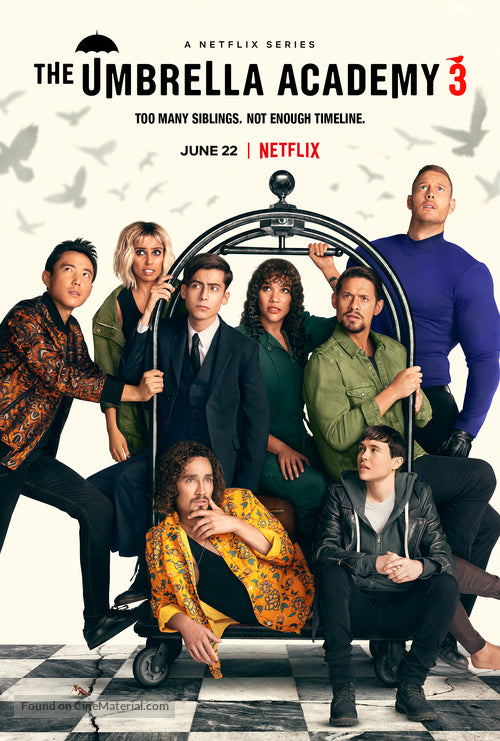 The Umbrella Academy TV Series Poster A2 Size Version 5