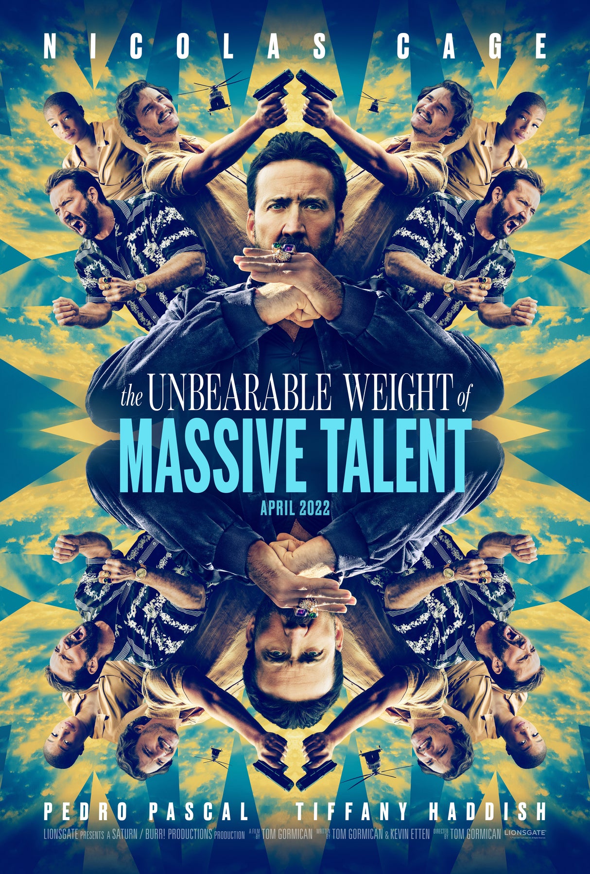 The Unbearable Weight Of Massive Talent A2 Size Movie Poster-Pixel Demon