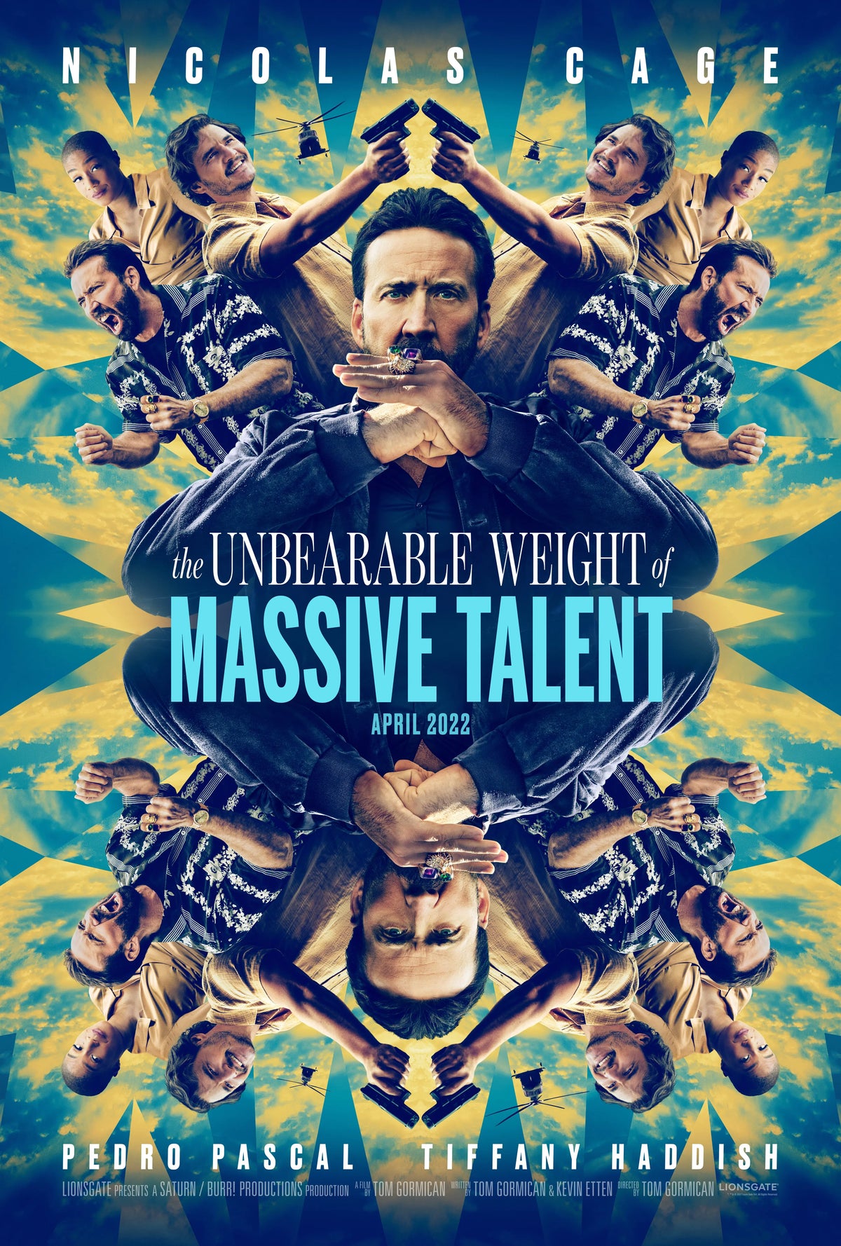 The Unbearable Weight Of Massive Talent A2 Size Movie Poster-Pixel Demon