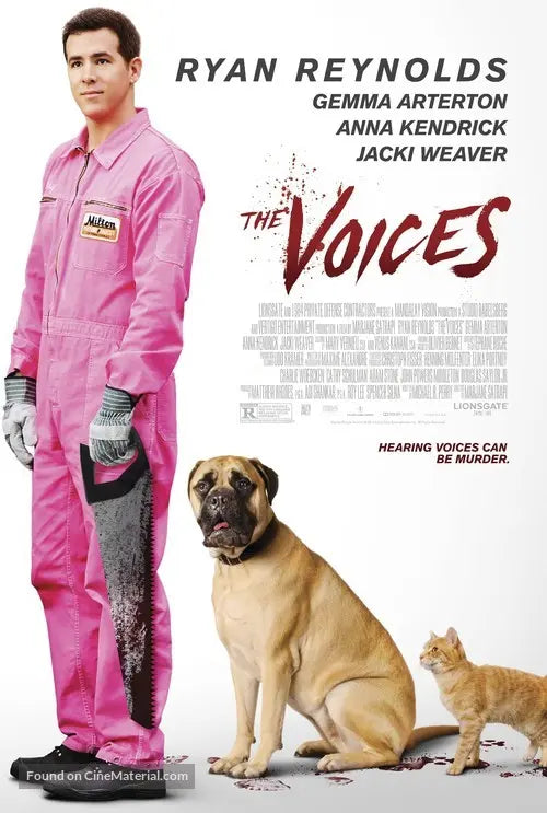 Pixel Demon The Voices Movie Poster A2 Size