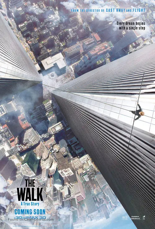 The Walk Cinema Movie Poster A2 Size