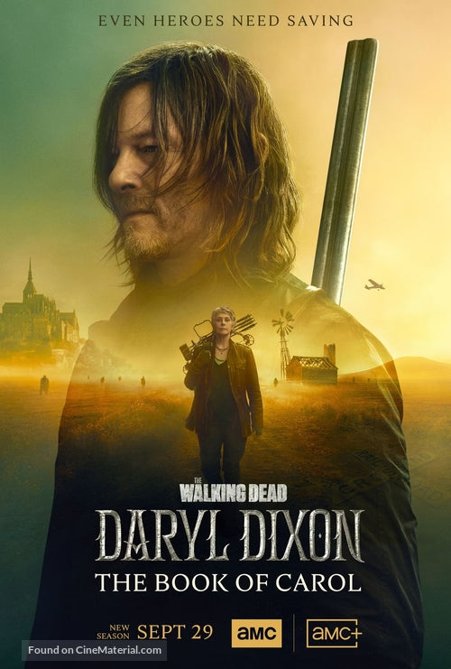 The Walking Dead: Daryl Dixon TV Series Poster A2 Size Version 2