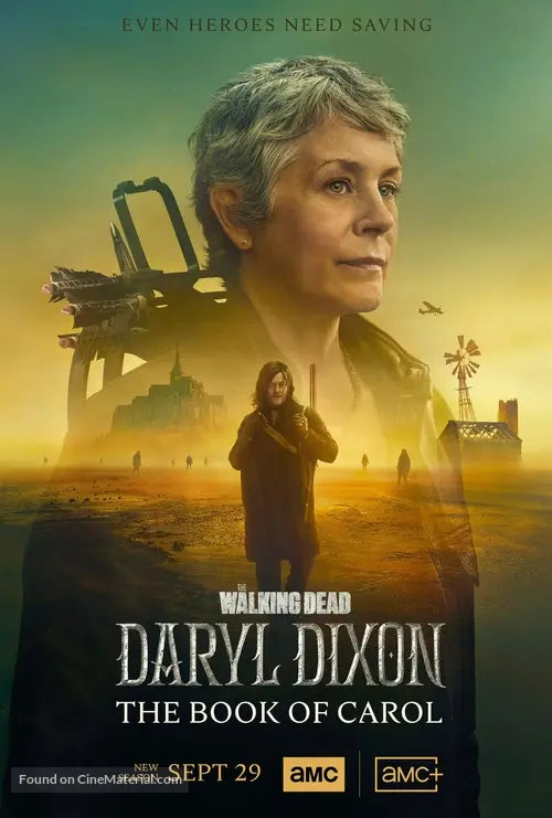 The Walking Dead: Daryl Dixon TV Series Poster A2 Size Version 4