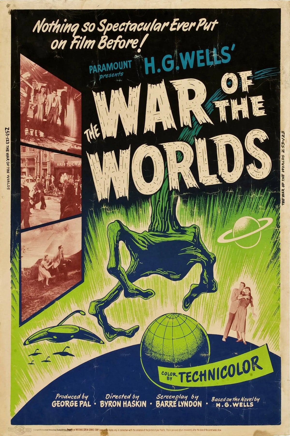 The War Of The Worlds A2 Size Movie Poster-Pixel Demon