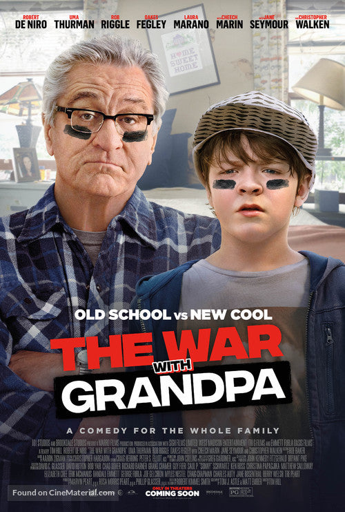 The War with Grandpa A2 Movie Poster-Pixel Demon