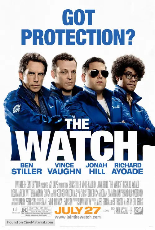The Watch Cinema Movie Poster A2 Size