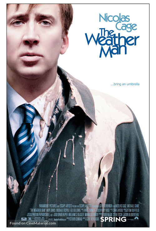 Pixel Demon The Weather Man Movie Poster A2 Size